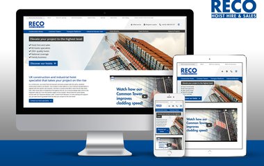 RECO Hoist Hire & Sales introduces new website: this is how you want to buy or rent a hoist!