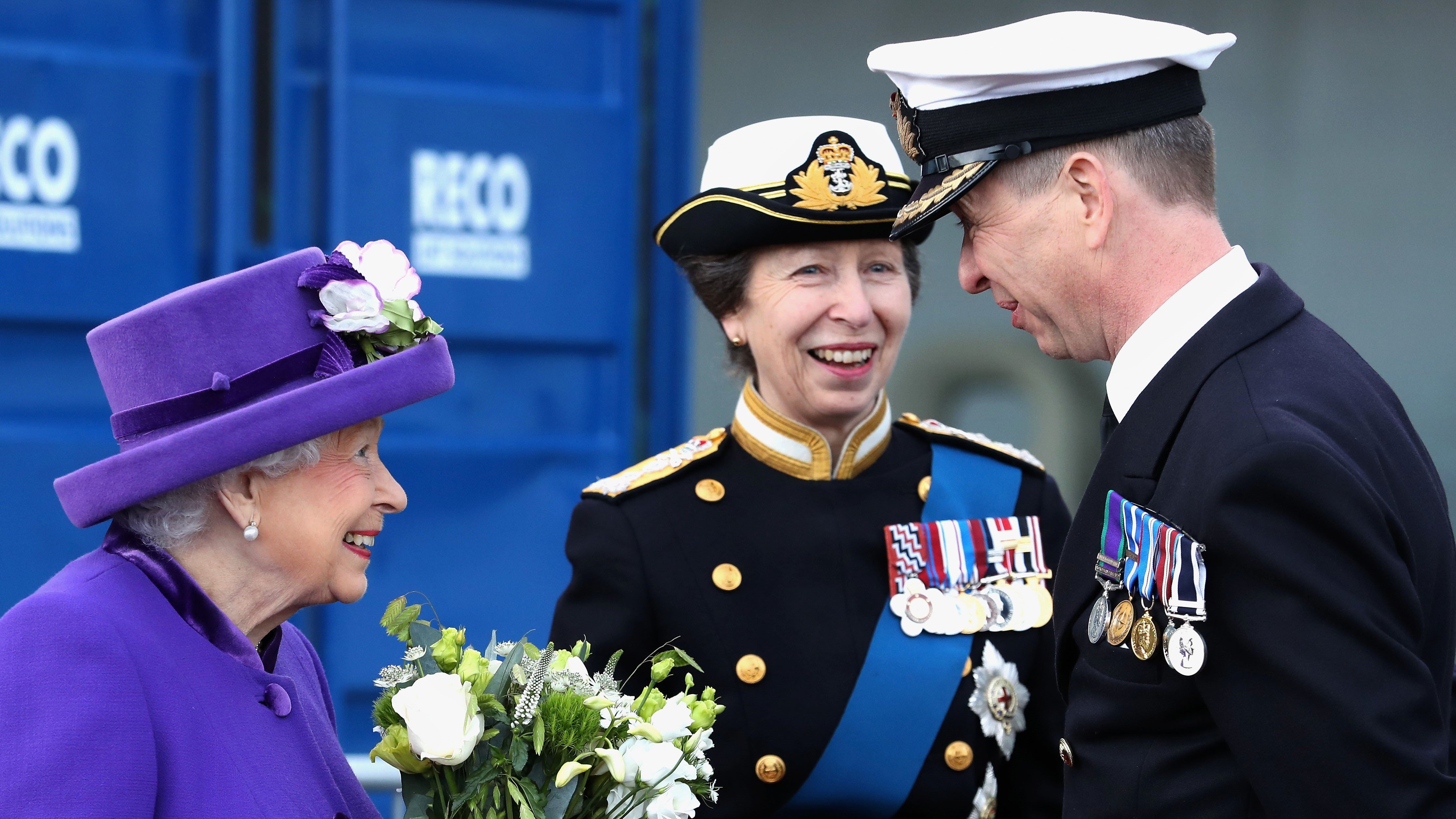RECO Hoist Hire & Sales provided vertical access for queen Elizabeth at the commissioning event of the HMS Queen Elizabeth