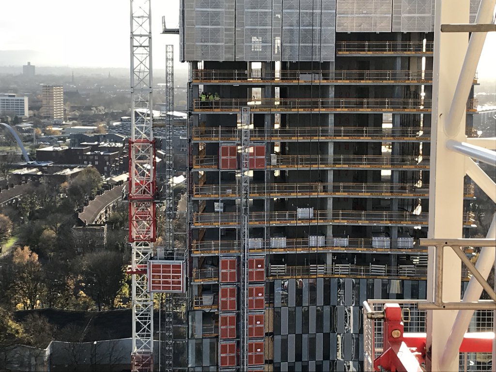 Hoist hire Manchester Goods hoists for your project in Manchester