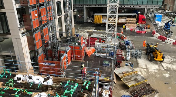 Daring project comes to an innovative succes at Canary Wharf
